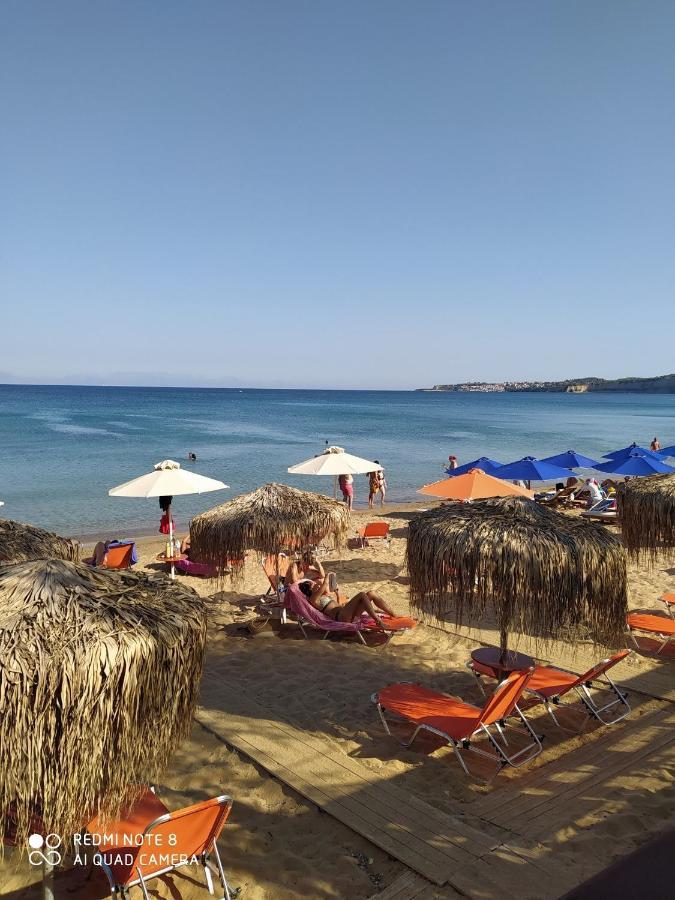 Takis Haikos House Two Minutes Walk To The Beach Peroulia Vounaria Exterior photo